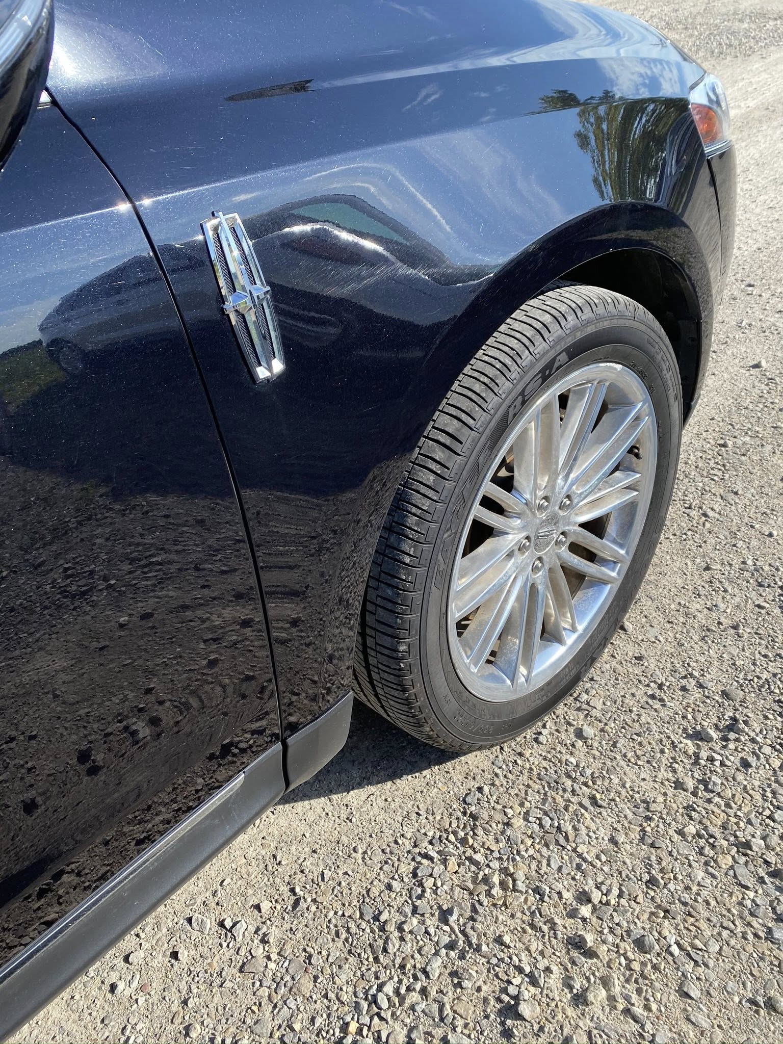 Dent Gent - Dark blue car - after repair